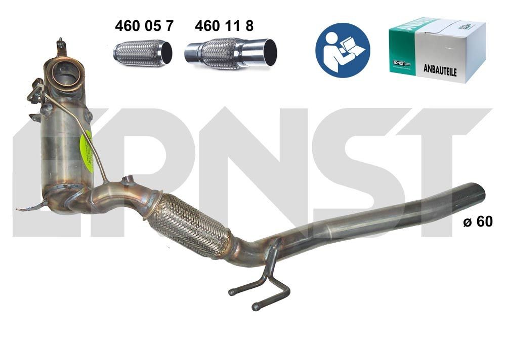 ERNST Euro 5, Cordierite, with mounting kit, Set DPF 920056 buy