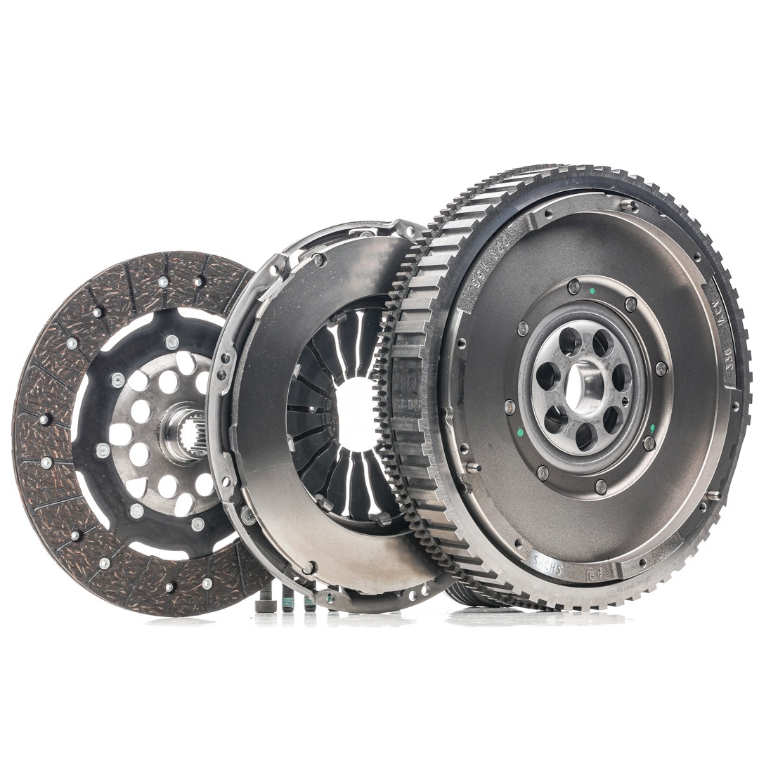 SACHS 2290601143 Clutch replacement kit with central slave cylinder, with clutch pressure plate, with dual-mass flywheel, with flywheel screws, with clutch disc, 230mm