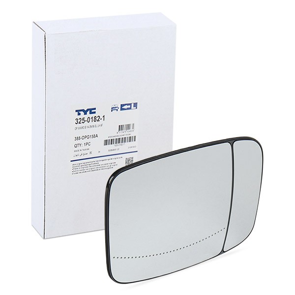 Nissan Vetro specchio, specchio esterno TYC 325-0182-1 a un prezzo conveniente