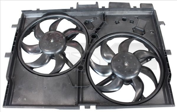 TYC 809-0028 Fan, radiator D1: 390 mm, 300W, with radiator fan shroud, without load resistor