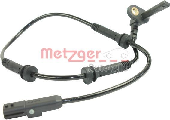 METZGER 0900912 ABS sensor 2-pin connector, 625mm