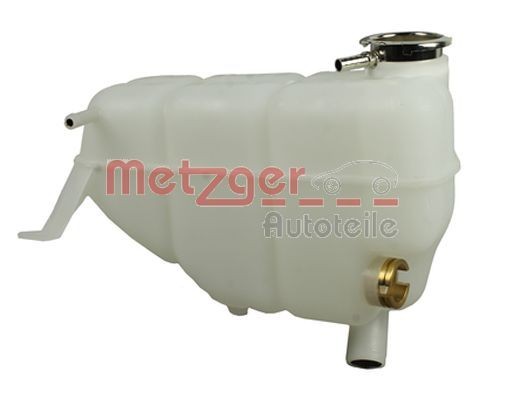 2140206 METZGER Coolant expansion tank MERCEDES-BENZ without coolant level sensor, without lid