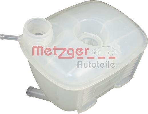 METZGER 2140208 Coolant expansion tank without coolant level sensor, without lid, with bore hole for liquid level sensor