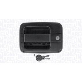 MMS0017 MAGNETI MARELLI Right Front, with lock barrel, black, Uncoated Door Handle 350105001700 buy