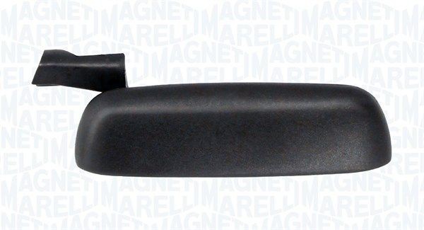 MAGNETI MARELLI 350105002500 Door Handle Right, without key, black, Uncoated