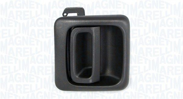 350105008600 MAGNETI MARELLI Door handles FIAT Sliding Door, without key, black, Uncoated
