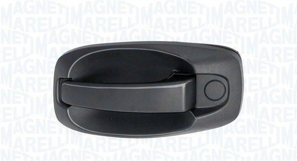 350105021800 MAGNETI MARELLI Door handles FIAT Right Front, without key, black, Uncoated