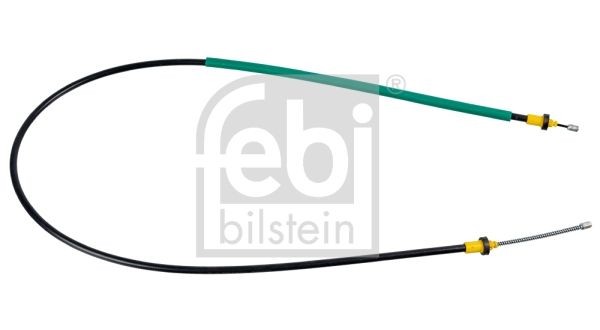 FEBI BILSTEIN Hand brake cable 101814 Dacia LOGAN 2014