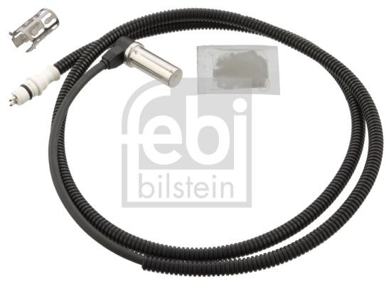 FEBI BILSTEIN Front Axle Right, Rear Axle Right, with grease, with sleeve, 1800 Ohm, 1330mm, 1400mm Length: 1400mm Sensor, wheel speed 103946 buy