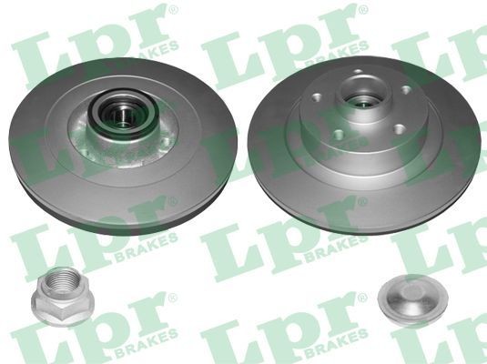 LPR 290x11mm, 5, solid, Coated Ø: 290mm, Num. of holes: 5, Brake Disc Thickness: 11mm Brake rotor R1080PRCA buy