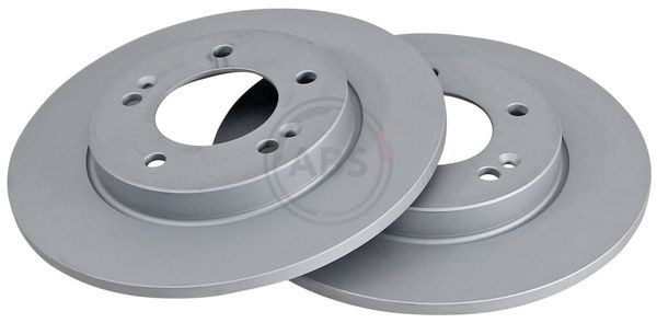 A.B.S. 18609 Brake disc 272x10mm, 5, solid, Coated