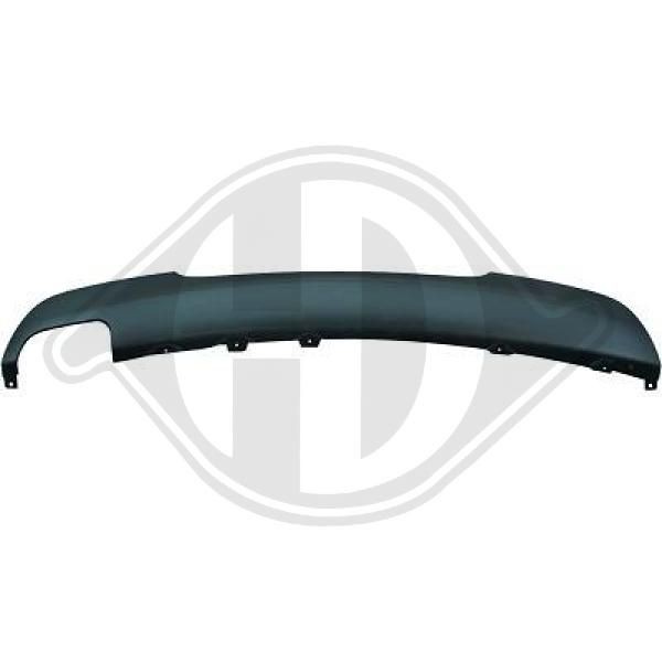 DIEDERICHS HD Tuning 1216357 Cover, bumper Rear, Outflow left