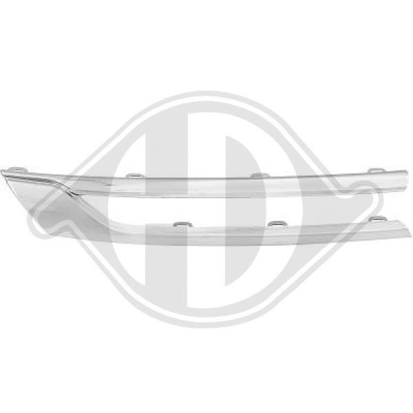 Original DIEDERICHS Grille assembly 1808042 for OPEL ASTRA