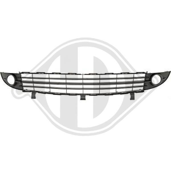 Renault Bumper grill DIEDERICHS 4464744 at a good price