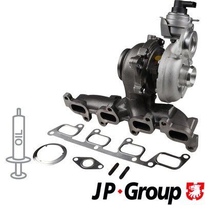 JP GROUP 1117404200 Turbocharger Exhaust Turbocharger, Incl. Gasket Set