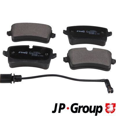 JP GROUP 1163708510 Brake pad set 9A769845100