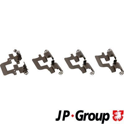 JP GROUP 1164004010 Brake pad set 8R0615231