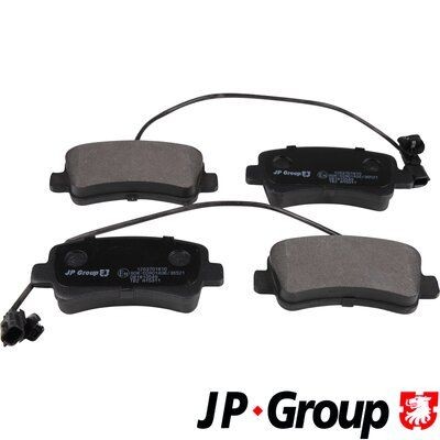 Great value for money - JP GROUP Brake pad set 1263701810