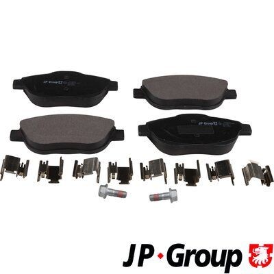 JP GROUP 3163604210 Brake pad set 1647863580