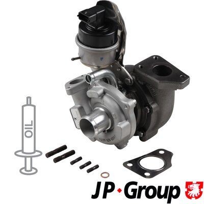 JP GROUP Exhaust Turbocharger, Incl. Gasket Set Turbo 3317400400 buy