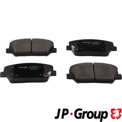 JP GROUP 3663604110 Brake pad set 58101-A6A70