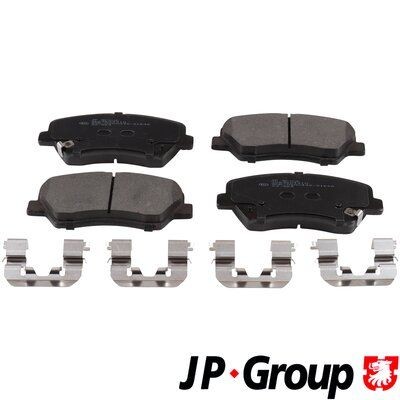 JP GROUP 3663604410 Brake pad set 58101A5A00