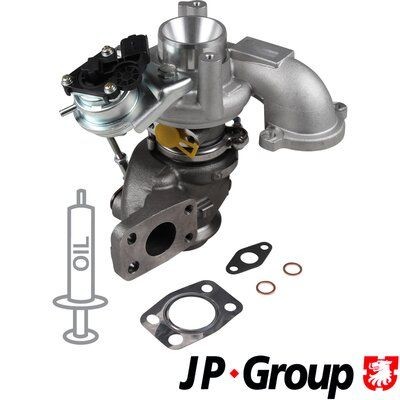 JP GROUP 4117400400 Turbocharger 1696537