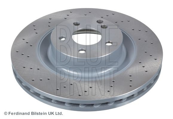 BLUE PRINT ADU174356 Brake disc Front Axle, 350x32mm, 5x112, perforated/vented, Coated