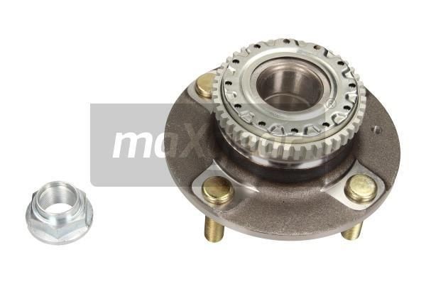 MAXGEAR 33-0956 Wheel bearing kit Rear Axle, with ABS sensor ring, 139 mm