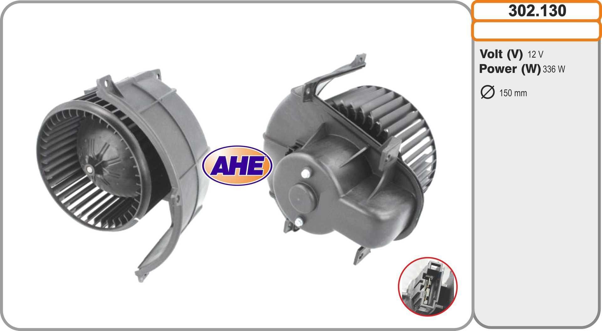 AHE 302.130 Heater blower motor 7L0820021R