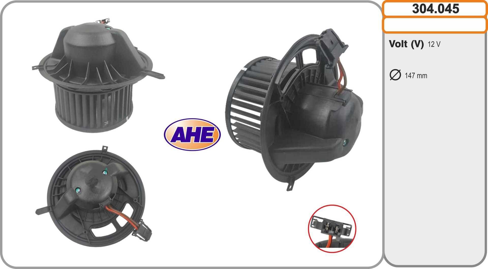 AHE Cooling fan assembly BMW E87 new 304.045
