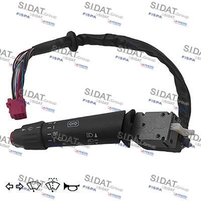 FISPA with cornering light Number of connectors: 15, with light dimmer function, with wipe-wash function, with wipe interval function, with klaxon, with high beam function Steering Column Switch 430042 buy