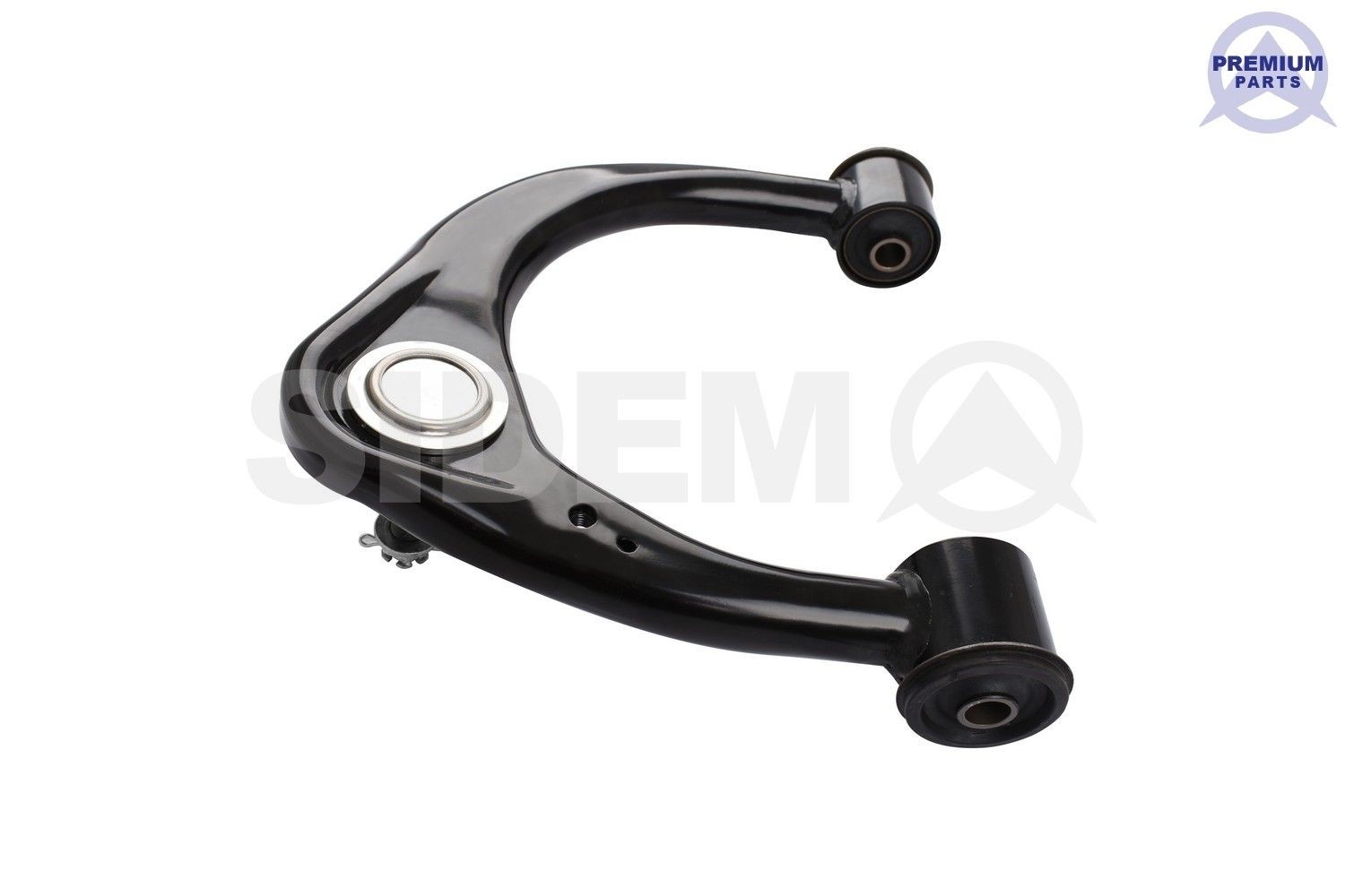 SIDEM Upper, Front Axle Left, Control Arm, Sheet Steel, Cone Size: 15 mm, Push Rod Cone Size: 15mm Control arm 45254 buy