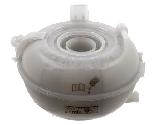 SWAG 30 10 3446 Coolant expansion tank with coolant level sensor, without lid