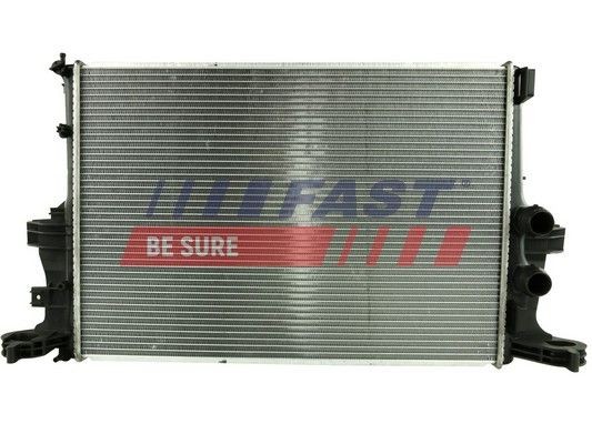 FAST FT55083 Engine radiator 640 x 440 x 38 mm, Manual Transmission