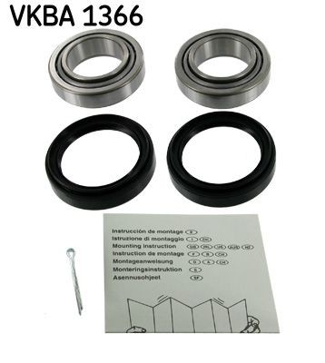 Mitsubishi SPACE WAGON Wheel bearing kit SKF VKBA 1366 cheap