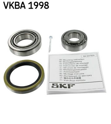 SKF VKBA 1998 Wheel bearing kit with shaft seal, 52 mm