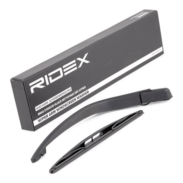 RIDEX 301W0070 Braccio tergi, Pulizia cristalli posteriore, con spazzola tergi integrata, con calotta/coperchio