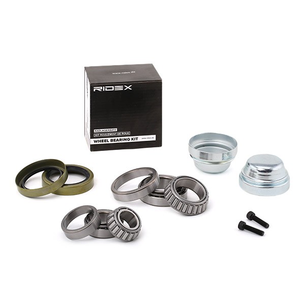 RIDEX 654W1032 Wheel bearing kit Front axle both sides, Contains two wheel bearing sets, 45,2, 60 mm