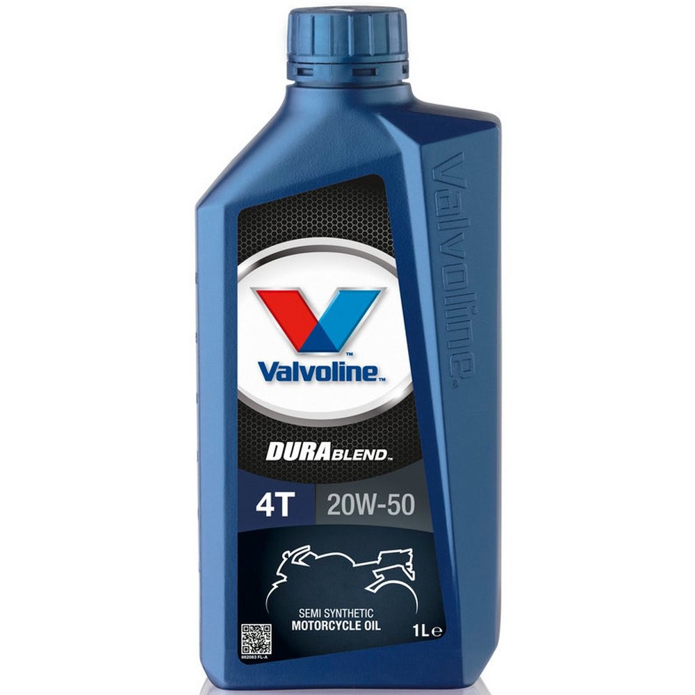 Buy Engine oil Valvoline diesel 862063 DuraBlend, 4T 20W-50, 1l, Part Synthetic Oil