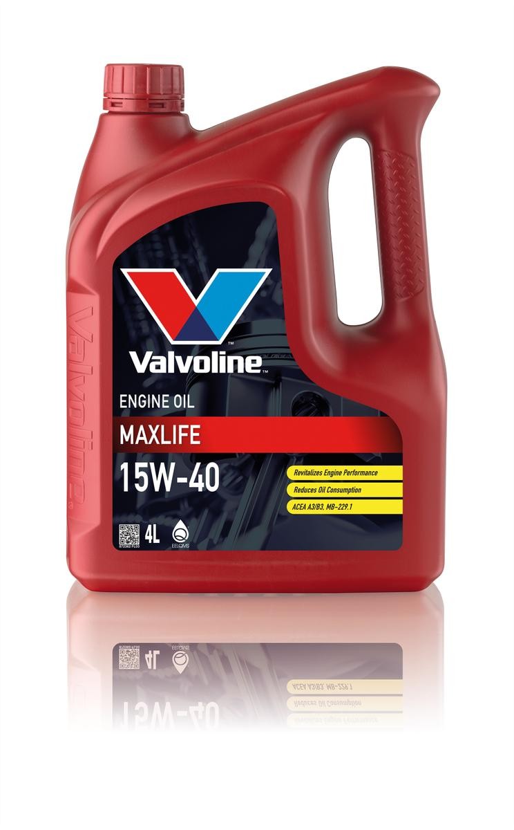 Valvoline MaxLife 872362 Engine oil 15W-40, 4l, Mineral Oil