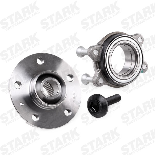 STARK SKWB-0181202 Wheel bearing & wheel bearing kit Front axle both sides, 142,0 mm, Angular Ball Bearing