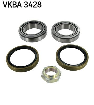 SKF VKBA 3428 Wheel bearing kit with shaft seal, 90,0 mm