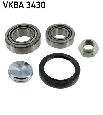 SKF VKBA 3430 Wheel bearing kit with shaft seal, 62,0 mm