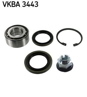 Original SKF Hub bearing VKBA 3443 for VOLVO S40