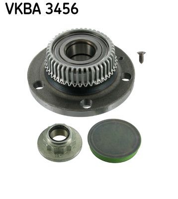 654W0017 RIDEX Radlagersatz Hinterachse beidseitig, mit ABS-Sensorring, 120  mm