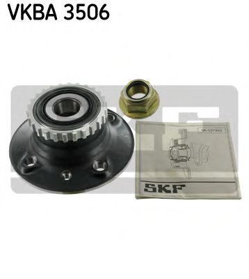 Original SKF Hub bearing VKBA 3506 for RENAULT KANGOO