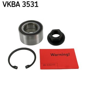 SKF VKBA3531 Wheel bearing & wheel bearing kit with integrated ABS sensor, 72 mm