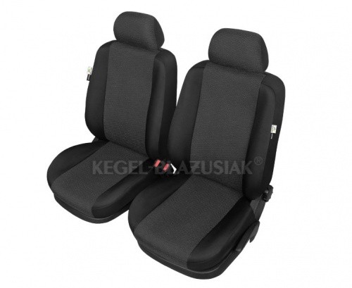 KEGEL 5-1251-217-4015 Car seat cover black, Polyester, Front
