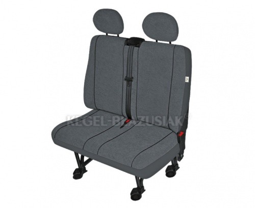 KEGEL 514022583023 Auto seat covers IVECO DAILY 3 Kasten/Kombi grey, Polyester, Rear
